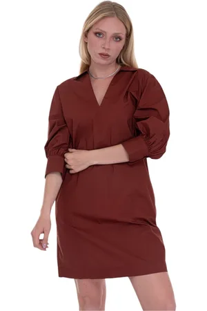 Woolrich Mujer, Vestidos, Marrón, Talla: XS
