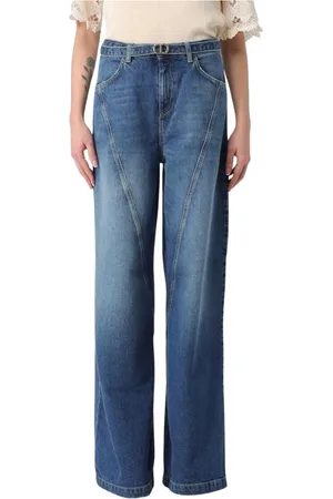 Twin-Set Mujer, Vaqueros, Azul, Talla: W30