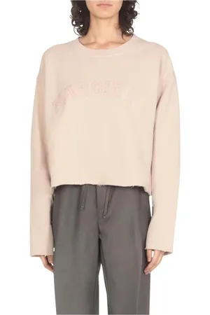 Maison Margiela Mujer, Sudaderas, Rosa, Talla: M