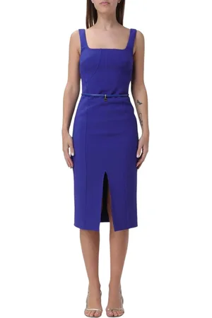 Elisabetta Franchi Mujer, Vestidos, Azul, Talla: S