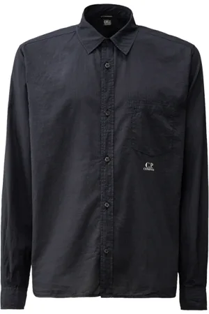 C.P. Company Hombre, Camisas, Azul, Talla: L