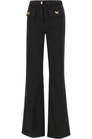 Elisabetta Franchi Mujer, Vaqueros, Negro, Talla: W25