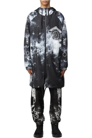 VERSACE Hombre, Abrigos, Negro, Talla: M