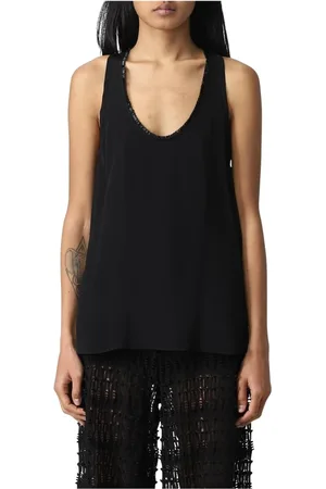 GENNY Mujer, Camisetas, Negro, Talla: L