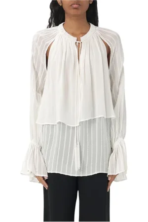 Pinko Mujer, Blusas y Camisas, Blanco, Talla: S