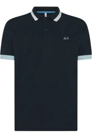 sun68 Hombre, Camisetas, Azul, Talla: XL