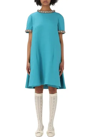 VALENTINO Mujer, Vestidos, Azul, Talla: L
