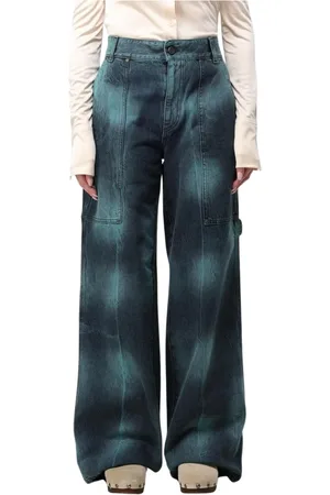 Stella McCartney Mujer, Vaqueros, Verde, Talla: W26