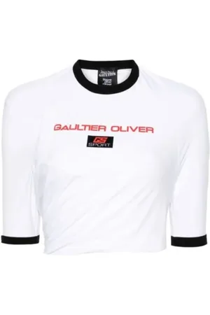 Jean Paul Gaultier Mujer, Camisetas, Blanco, Talla: S