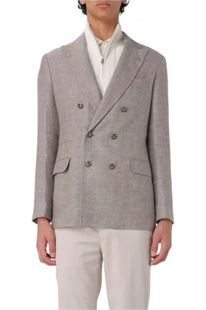 Brunello Cucinelli Hombre, Chaquetas, Marrón, Talla: L