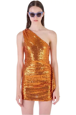 Silvian Heach Mujer, Vestidos, Naranja, Talla: M