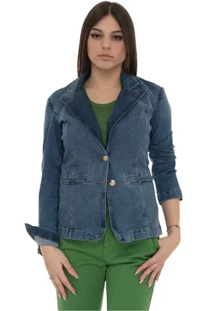 Liu Jo Mujer, Chaquetas, Azul, Talla: S