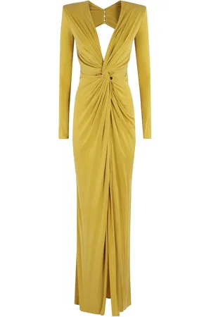 Elisabetta Franchi Mujer, Vestidos, Amarillo, Talla: XL