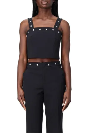 Liu Jo Mujer, Camisetas, Negro, Talla: XS