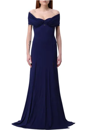Elisabetta Franchi Mujer, Vestidos, Azul, Talla: XL