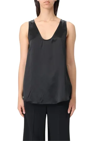 Max Mara Mujer, Camisetas, Negro, Talla: L