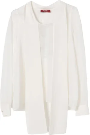 Max Mara Mujer, Blusas y Camisas, Blanco, Talla: 2XL