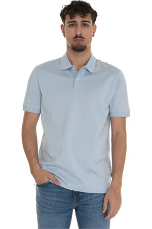 HUGO BOSS Hombre, Camisetas, Azul, Talla: M
