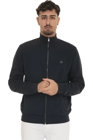 HUGO BOSS Hombre, Sudaderas, Azul, Talla: L
