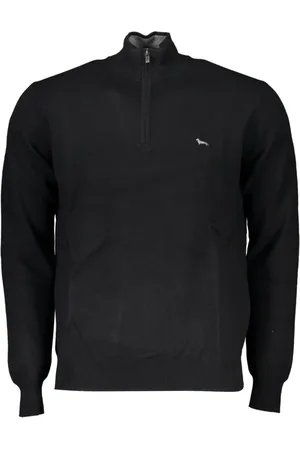 HARMONT&BLAINE Hombre, Jerseys, Negro, Talla: 2XL