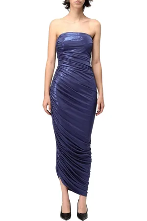 Norma Kamali Mujer, Vestidos, Azul, Talla: S