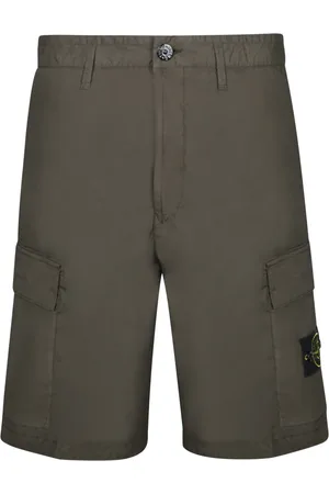 Stone Island Hombre, Pantalones cortos, Verde, Talla: W30