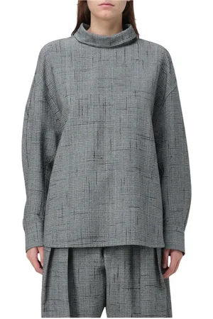 Bottega Veneta Mujer, Blusas y Camisas, Gris, Talla: S