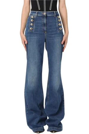 Elisabetta Franchi Mujer, Vaqueros, Azul, Talla: W31