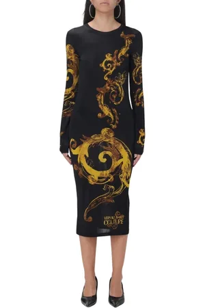 VERSACE Mujer, Vestidos, Negro, Talla: S
