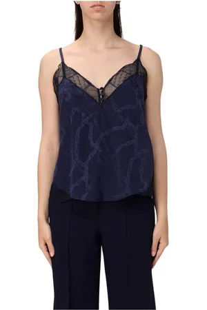 Zadig & Voltaire Mujer, Camisetas, Azul, Talla: M