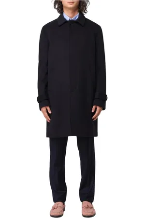 LARDINI Hombre, Abrigos, Azul, Talla: M