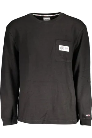 Tommy Hilfiger Hombre, Sudaderas, Negro, Talla: XL
