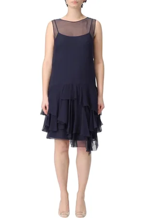 Alberta Ferretti Mujer, Vestidos, Azul, Talla: S