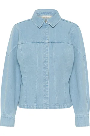 Karen by Simonsen Mujer, Blusas y Camisas, Azul, Talla: L