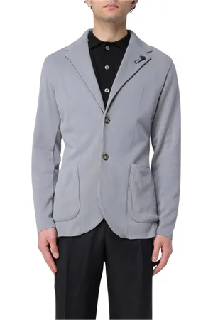 LARDINI Hombre, Chaquetas, Gris, Talla: XL