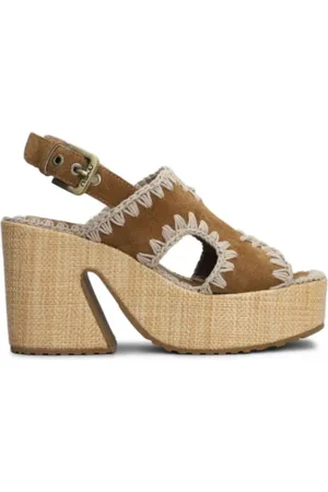 Mou Mujer, Zapatos, Marrón, Talla: 37 EU