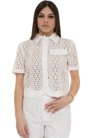 Liu Jo Mujer, Blusas y Camisas, Blanco, Talla: L