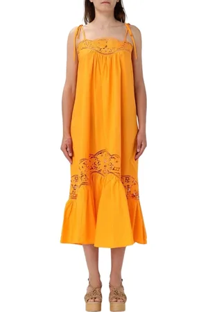 Twin-Set Mujer, Vestidos, Amarillo, Talla: S