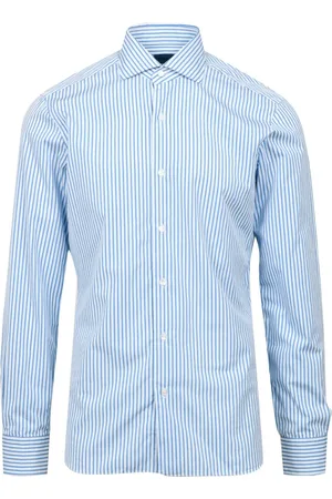 BARBA Hombre, Camisas, Azul, Talla: M