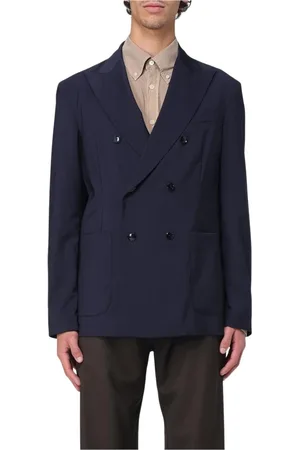 BARENA Hombre, Chaquetas, Azul, Talla: L