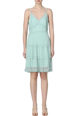 Twin-Set Mujer, Vestidos, Verde, Talla: 2XS