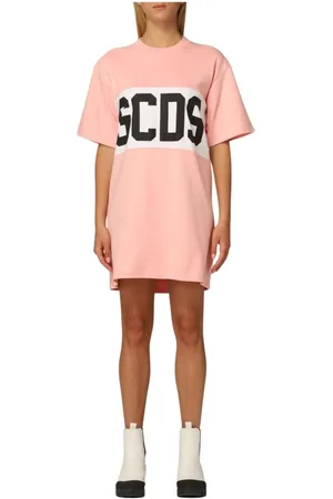 GCDS Mujer, Vestidos, Rosa, Talla: M