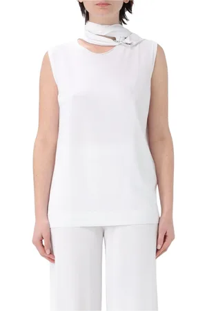 LIVIANA CONTI Mujer, Camisetas, Blanco, Talla: L