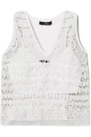 Twin-Set Mujer, Camisetas, Blanco, Talla: XS