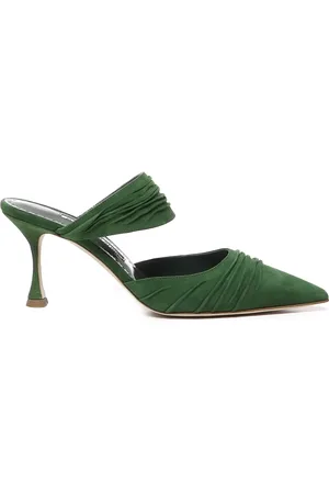 Manolo Blahnik Mujer, Zapatos, Verde, Talla: 37 EU