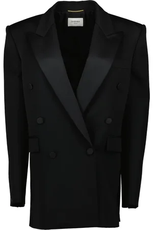 Saint Laurent Mujer, Chaquetas, Negro, Talla: M