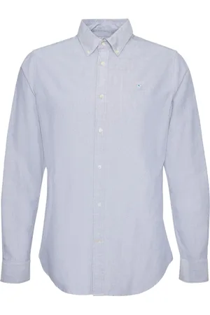 Barbour Hombre, Camisas, Azul, Talla: L