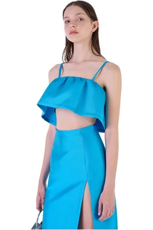 Silvian Heach Mujer, Camisetas, Azul, Talla: XL
