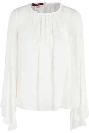 Max Mara Mujer, Blusas y Camisas, Blanco, Talla: M