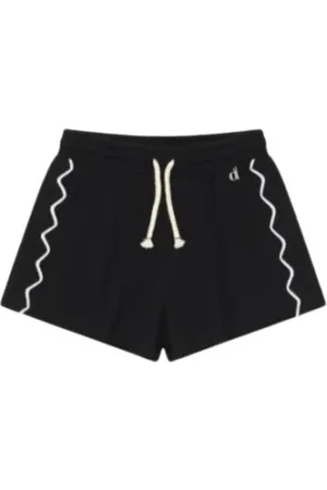 Dixie Mujer, Pantalones cortos, Negro, Talla: 2XL